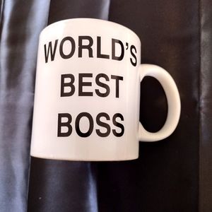 World's Best Boss The Office coffee mug